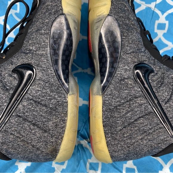 Nike Women’s size 6.5 Little Posite pro tech wool fleece ladies sneakers wmns og - Picture 10 of 11